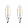 Luminaires Osram Lot de 2 Osram LED E14 4 Watt 2700 Kelvin 470 Lumen