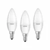 Luminaires Osram Lot de 3 Osram LED E14 5,7 Watt 2700 Kelvin 470 Lumen