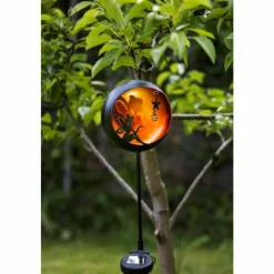 Luminaires Eglo Luminaire déco Eglo Z_SOLAR LED Noir, 1 lumière