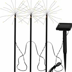 Luminaires Eglo Luminaire déco Eglo Z_SOLAR LED Noir, 90 lumières