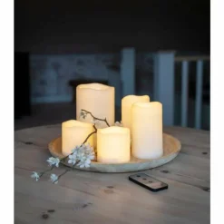 Luminaires Eglo Luminaire déco Eglo Z_SOLAR LED Beige, 5 lumières, Télécommandes