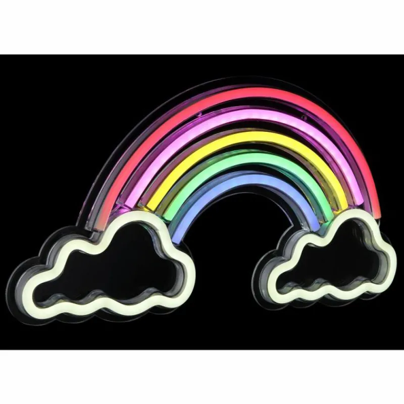 Luminaires Globo Lighting Luminaire déco Globo RAINBOW LED Transparent, 1 lumière* Éclairage Led