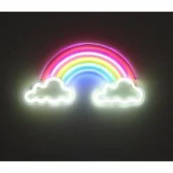 Luminaires Globo Lighting Luminaire déco Globo RAINBOW LED Transparent, 1 lumière* Éclairage Led