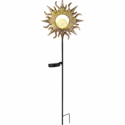 Luminaires Globo Lighting Luminaire déco Globo SOLAR LED Noir, 1 lumière