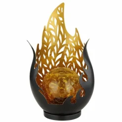 Luminaires Rustiques-Luminaires Globo Lighting Luminaire déco Globo SOLAR LED Or, Noir, 1 lumière