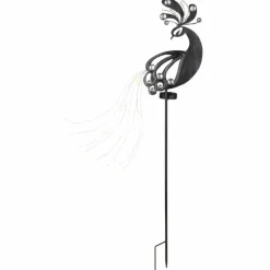 Luminaires Globo Lighting Luminaire déco Globo SOLAR LED Argent Oxydé, Noir, 39 lumières