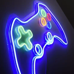 Luminaires Leuchten Direkt Luminaire déco Leuchten-Direkt NEON-GAMER LED Multicolore, 1 lumière* Éclairage Led