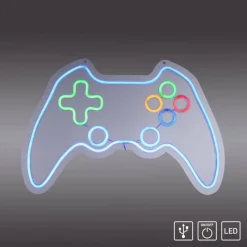 Luminaires Leuchten Direkt Luminaire déco Leuchten-Direkt NEON-GAMER LED Multicolore, 1 lumière* Éclairage Led