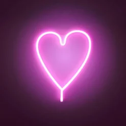 Luminaires Leuchten Direkt Luminaire déco Leuchten-Direkt NEON-HERZ LED Multicolore, 1 lumière* Éclairage Led