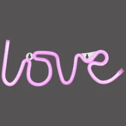 Luminaires Leuchten Direkt Luminaire déco Leuchten-Direkt NEON-LOVE LED Rose, 1 lumière* Éclairage Led