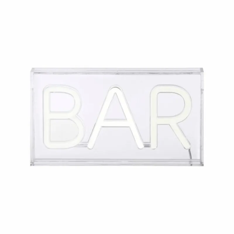 Luminaires Leuchten Direkt Luminaire déco Leuchten-Direkt NEON-BAR LED Transparent, 1 lumière* Éclairage Led