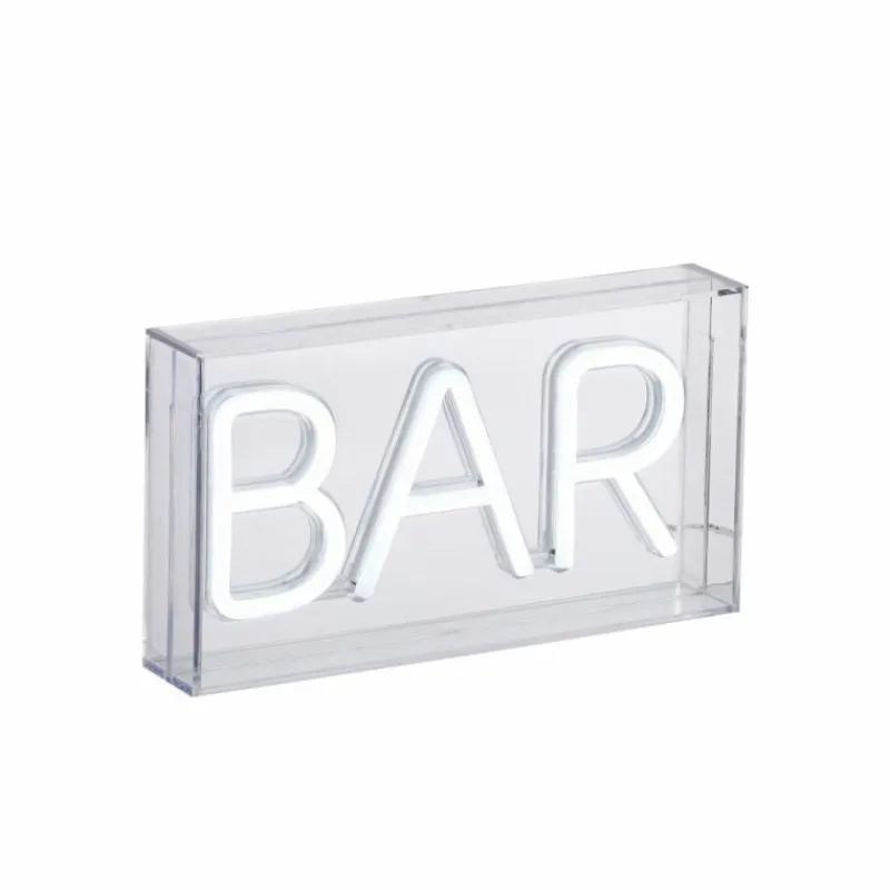 Luminaires Leuchten Direkt Luminaire déco Leuchten-Direkt NEON-BAR LED Transparent, 1 lumière* Éclairage Led