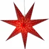 Luminaires Rustiques-Star Trading Luminaire déco Star-Trading GALAXY Rouge, 1 lumière