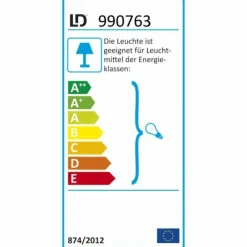 Lampes À Boules-Luminaires Leuchten Direkt Luminaire de jardin Leuchten-Direkt FADIA Gris, Blanc, 1 lumière