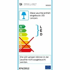 Deko Light Luminaire encastrable au plafond EV-IV LED Argenté, 1 lumière* Luminaires Encastrés