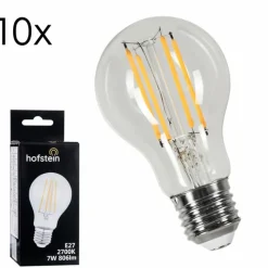 Luminaires Globo Lighting E27 LED 6.5 Watt blanc chaud 806 Lumen