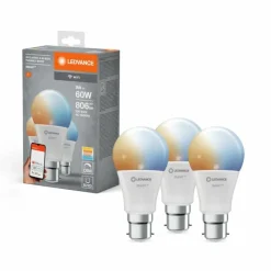 Luminaires Ledvance B22d 9 Watt CCT (couleurs réglables) dimmable 806 Lumen