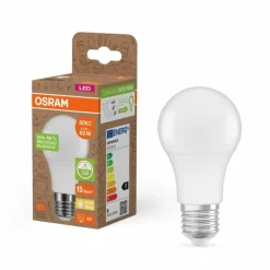 Luminaires Osram E27 8.5 Watt blanc chaud 806 Lumen