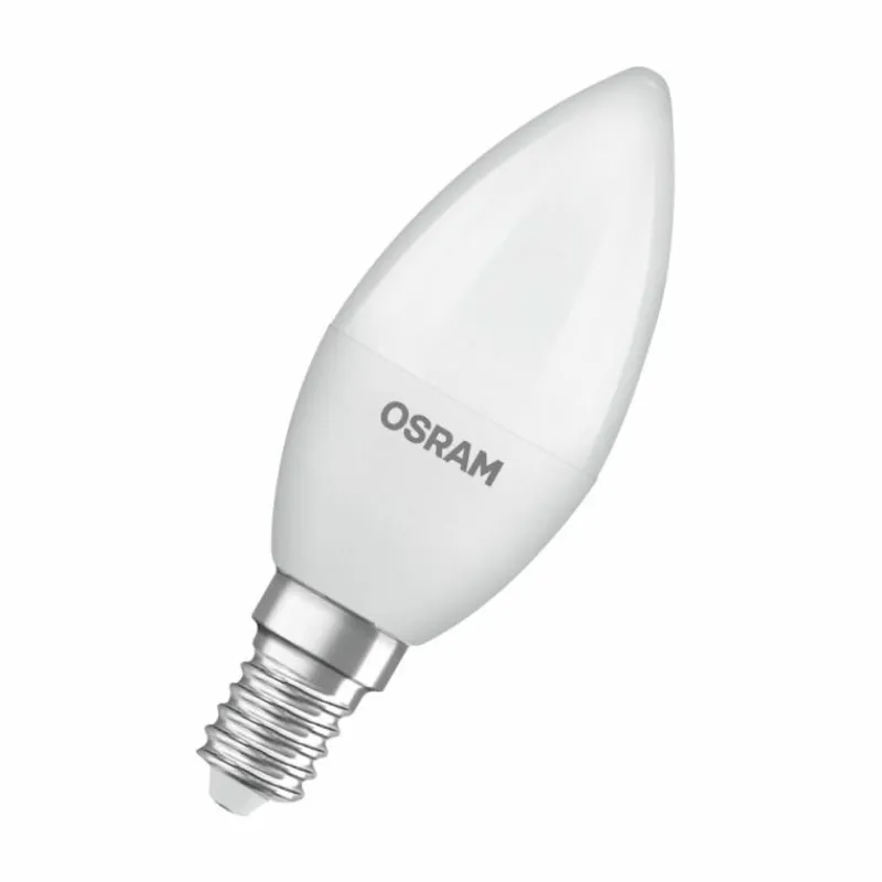 Luminaires Osram E14 7.5 Watt blanc neutre 806 Lumen