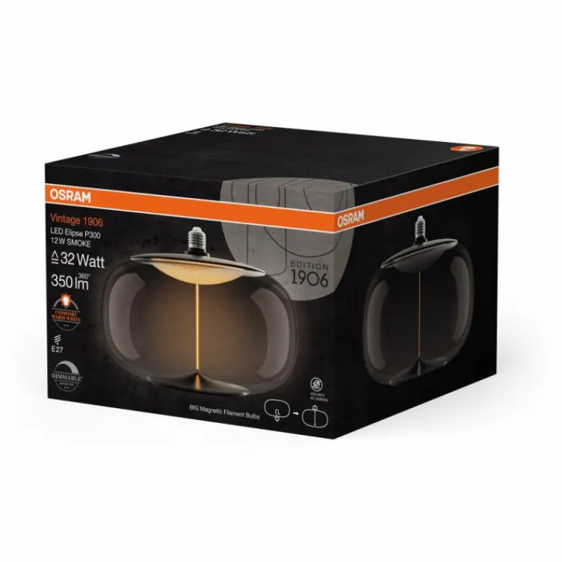 Luminaires Osram E27 12 Watt blanc chaud dimmable 350 Lumen