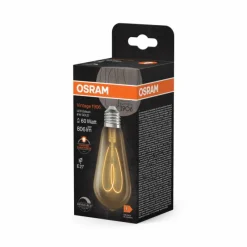 Luminaires Osram E27 8 Watt blanc chaud dimmable 806 Lumen