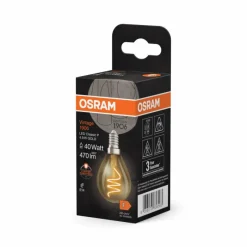 Luminaires Osram E14 4.9 Watt blanc chaud 470 Lumen