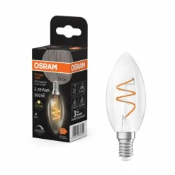 Luminaires Osram E14 3.1 Watt blanc chaud dimmable 300 Lumen