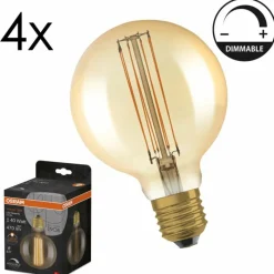 Luminaires Osram E27 5.8 Watt blanc chaud dimmable 470 Lumen