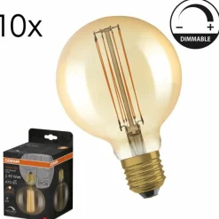 Luminaires Osram E27 5.8 Watt blanc chaud dimmable 470 Lumen