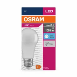 Luminaires Osram E27 LED 10 Watt blanc neutre 1055 Lumen
