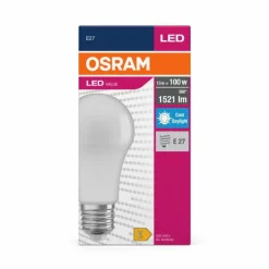 Luminaires Osram E27 LED 13 Watt blanc lumière du jour 1521 Lumen