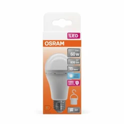 Luminaires Osram E27 LED 8 Watt blanc neutre 806 Lumen