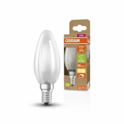 Luminaires Osram E14 LED 2.9 Watt blanc chaud dimmable 470 Lumen