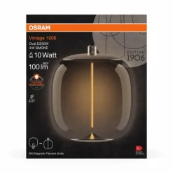 Luminaires Osram E27 LED 4 Watt blanc chaud 100 Lumen