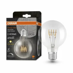 Luminaires Osram E27 LED 4.8 Watt blanc chaud dimmable 470 Lumen