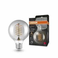 Luminaires Osram E27 LED 4.8 Watt blanc chaud dimmable 470 Lumen
