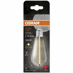 Luminaires Osram E27 LED 2.2 Watt blanc chaud 150 Lumen