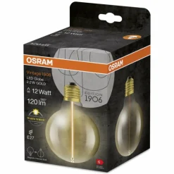 Luminaires Osram E27 LED 2.2 Watt blanc chaud 120 Lumen