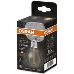 Luminaires Osram E27 LED 1.8 Watt blanc chaud 40 Lumen