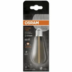 Luminaires Osram E27 LED 2.2 Watt blanc chaud 60 Lumen