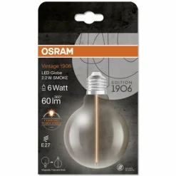 Luminaires Osram E27 LED 2.2 Watt blanc chaud 60 Lumen