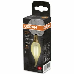 Luminaires Osram E14 LED 1.5 Watt blanc chaud 120 Lumen