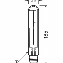 Luminaires Osram E27 LED 4 Watt blanc chaud 400 Lumen