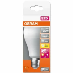 Luminaires Osram E27 LED 10 Watt blanc chaud 1055 Lumen