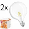 Luminaires Osram E27 LED 4 Watt blanc chaud 470 Lumen
