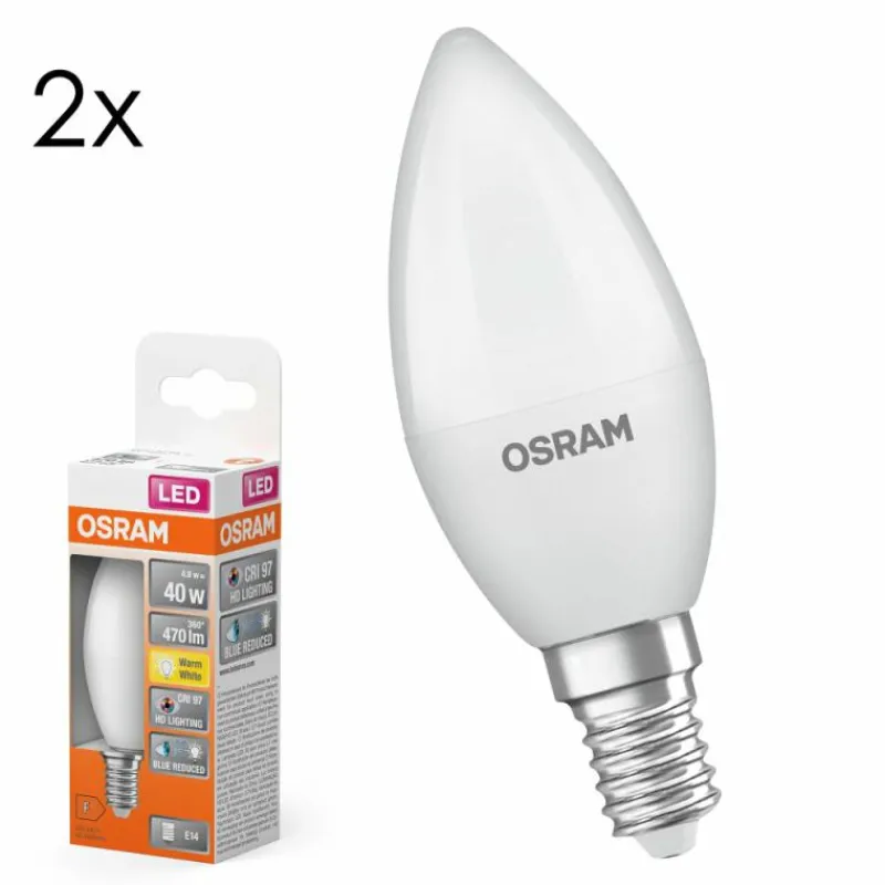 Luminaires Osram E14 LED 4.9 Watt 470 Lumen
