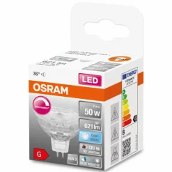 Luminaires Osram GU5.3 LED 8 Watt blanc neutre dimmable 620 Lumen