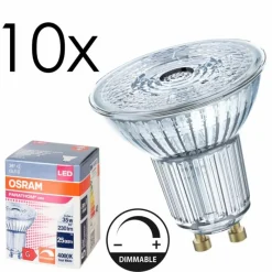Luminaires Osram GU10 LED 6.9 Watt blanc neutre 570 Lumen