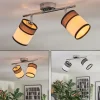 Lampes En Tissu-hofstein Lundegaard Plafonnier, Spot de plafond Chrome, 2 lumières