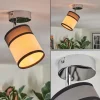 Lampes En Tissu-hofstein Lundegaard Plafonnier, Spot de plafond Chrome, 1 lumière